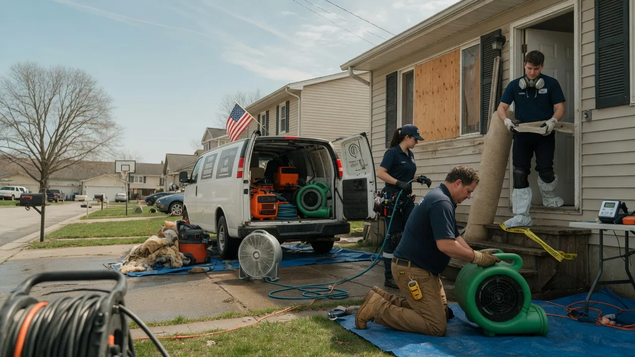 Water Damage Restoration in Davison, MI near me